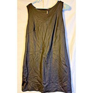 New Max Studio Black Luxe Sheath Dress Womens XL Soft Gothic Whimsygoth Classic